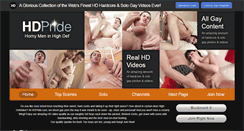 Desktop Screenshot of hdpride.com